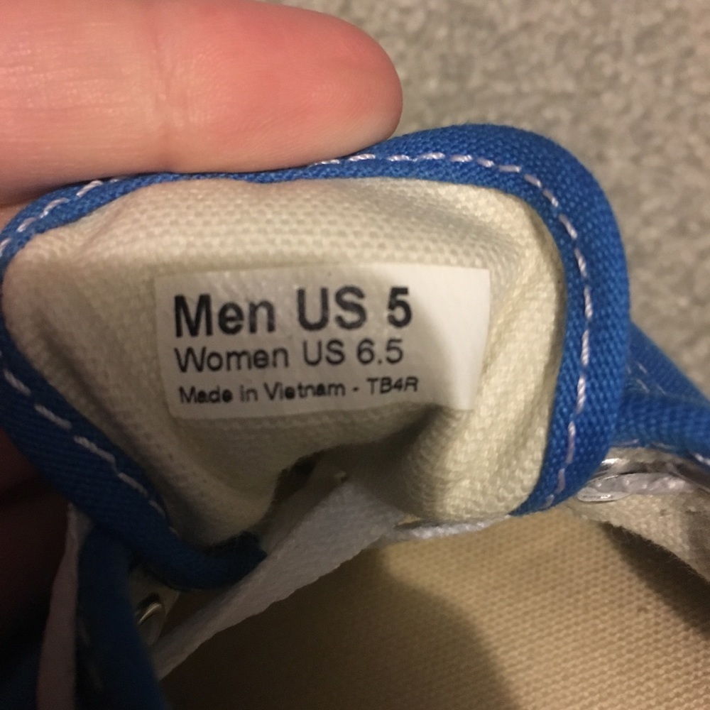 Blue vans - Picture 6 of 6
